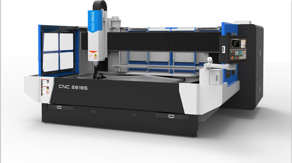 SDSK2818S    大型玻璃精雕機  玻璃磨邊打孔  茶幾玻璃面板打孔，煤氣灶面板打孔