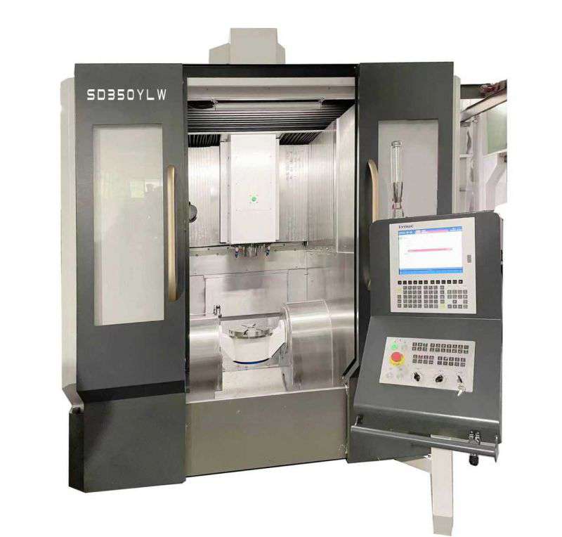 五軸五聯(lián)動(dòng)數(shù)控機(jī)床--SD350YLW-BBT40
